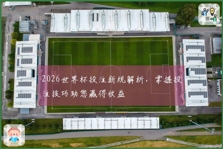 2026世界杯投注新规解析，掌握投注技巧助您赢得收益